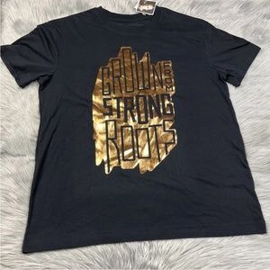 Target Black History Month Grown From Strong Roots Foil T Shirt Large